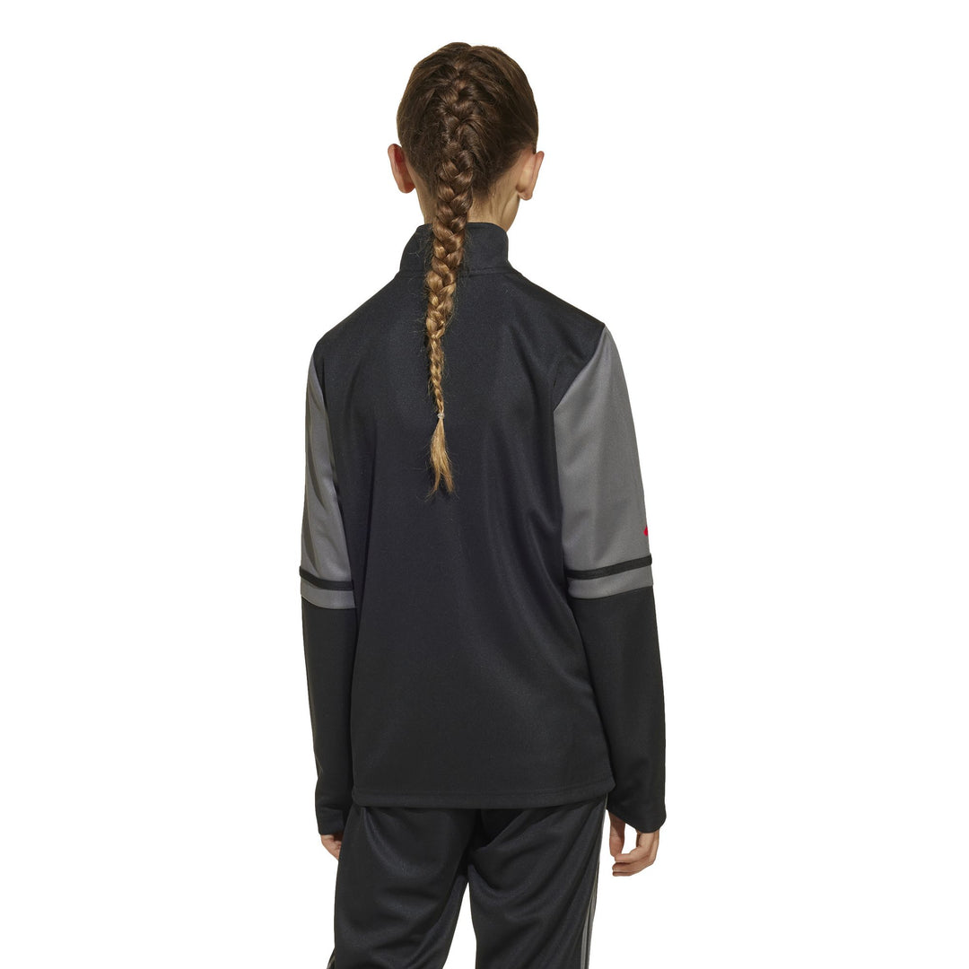 adidas Squadra 25 Tr Jacke Y Kinder - black/tegrfo/purrub