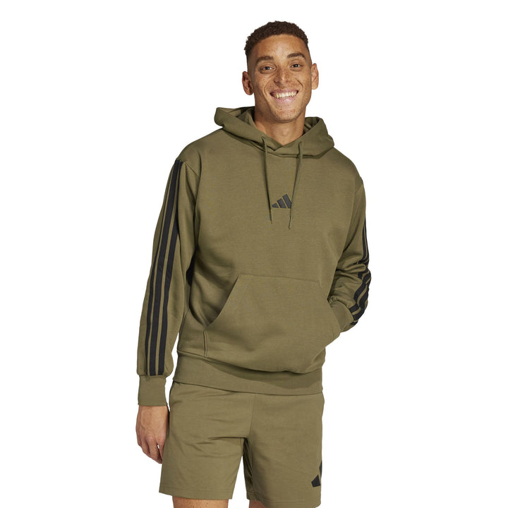 adidas M 3S Fl Hd Kapuzenpullover