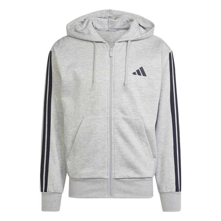 adidas M 3S Fl Fz Hd - mgreyh/black
