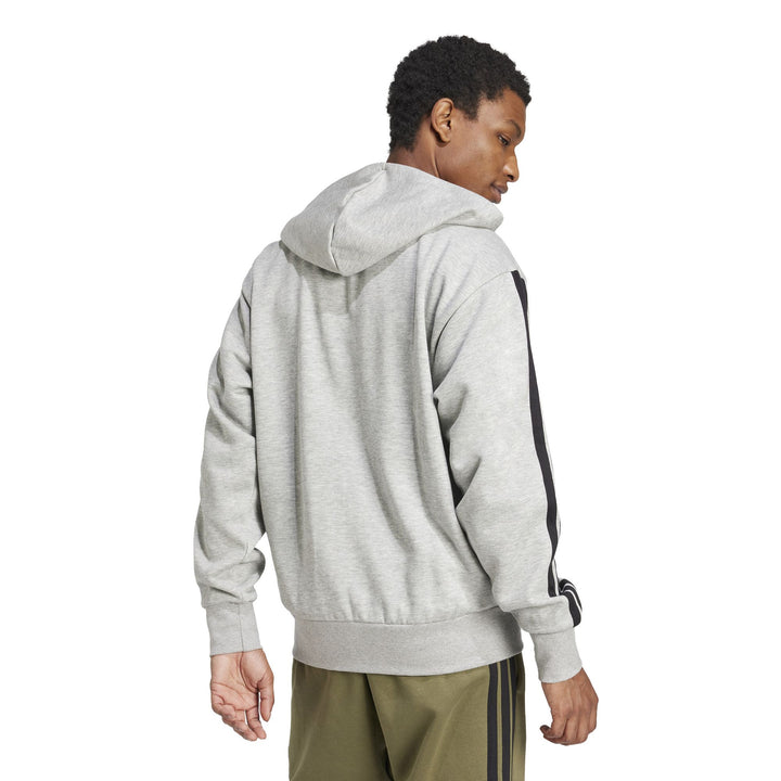 adidas M 3S Fl Fz Hd - mgreyh/black
