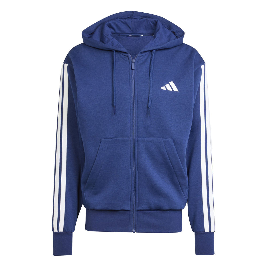 adidas M 3S Fl Fz Hd - dkblue/white