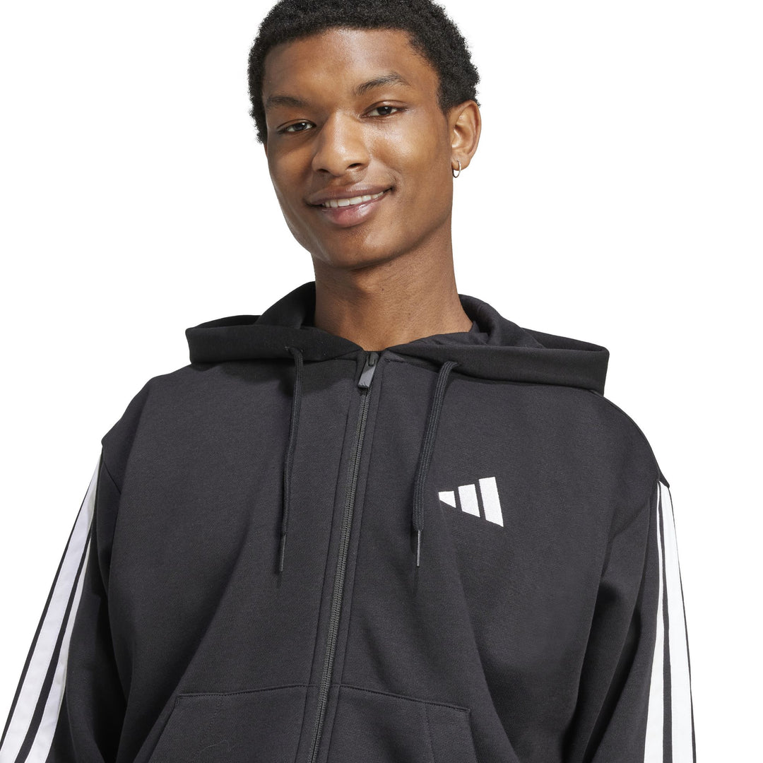 adidas M 3S Fl Fz Hd Kapuzenjacke