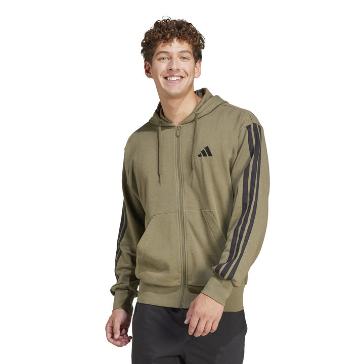 adidas M 3S Ft Fz Hd Kapuzenjacke