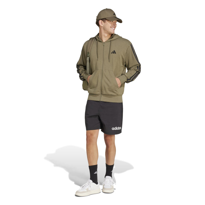 adidas M 3S Ft Fz Hd Kapuzenjacke