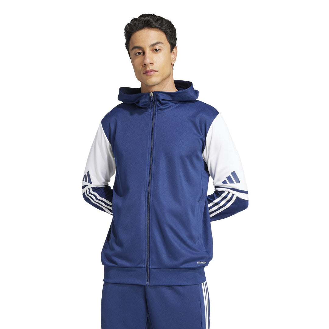 adidas Squadra 25 Hood - tenabl/white
