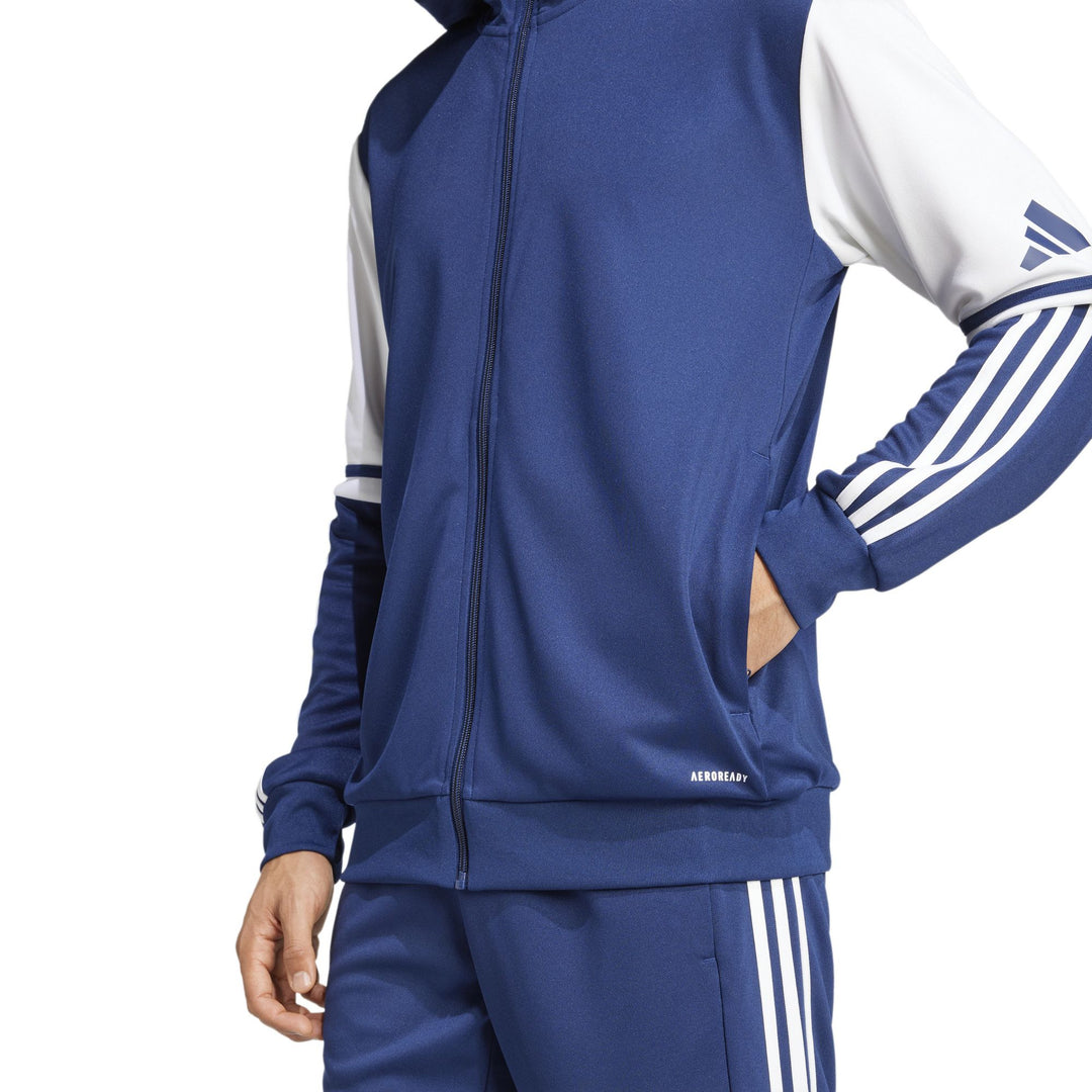 adidas Squadra 25 Hood - tenabl/white