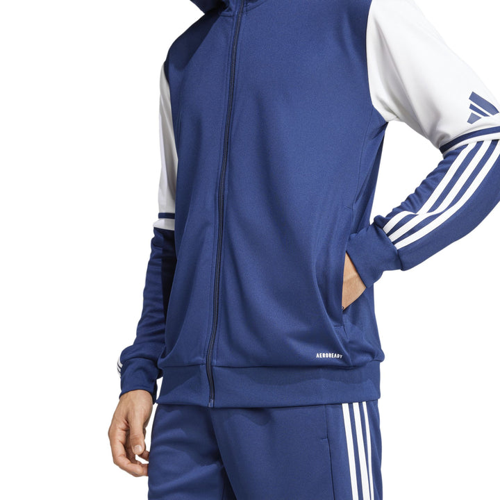 adidas Squadra 25 Hood - tenabl/white