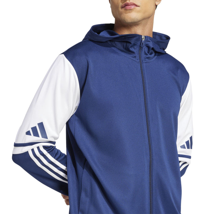 adidas Squadra 25 Hood - tenabl/white