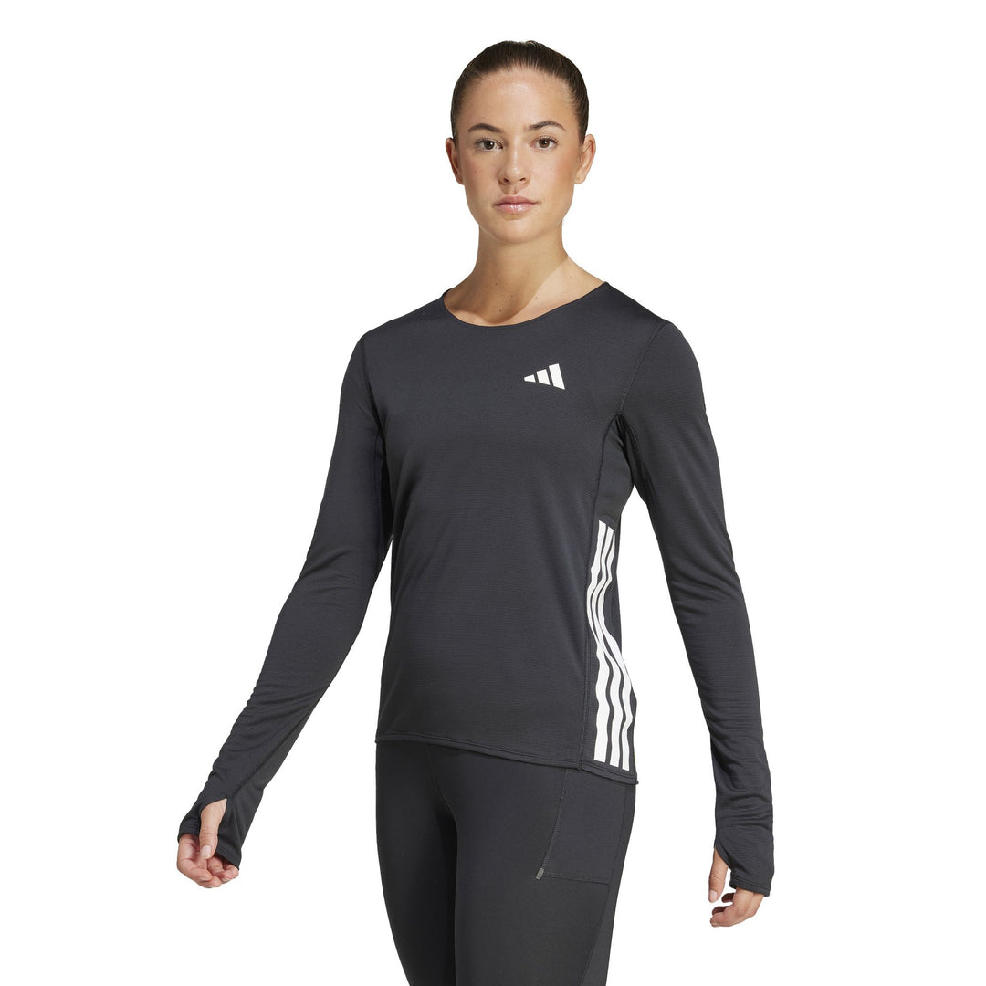 adidas Adizero L Tee W - black