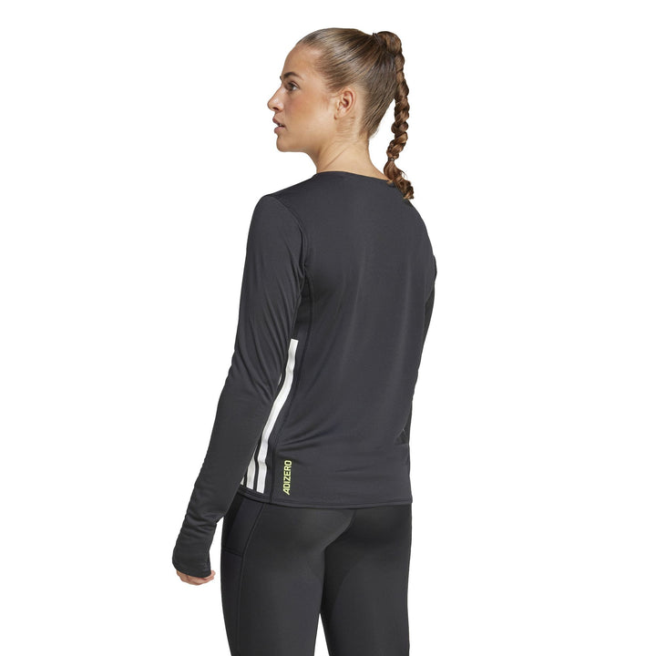 adidas Adizero L Tee W - black