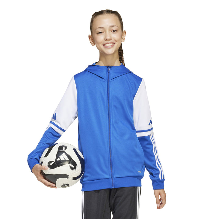 adidas Squadra 25 Hood Y Kinder - royblu/white