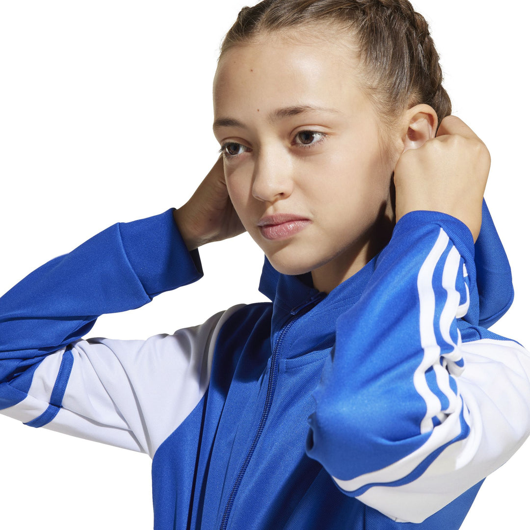 adidas Squadra 25 Hood Y Kinder - royblu/white