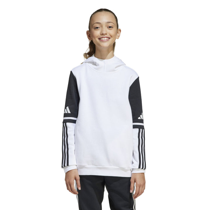 adidas Squadra 25 Sw Hood Y Kinder - white