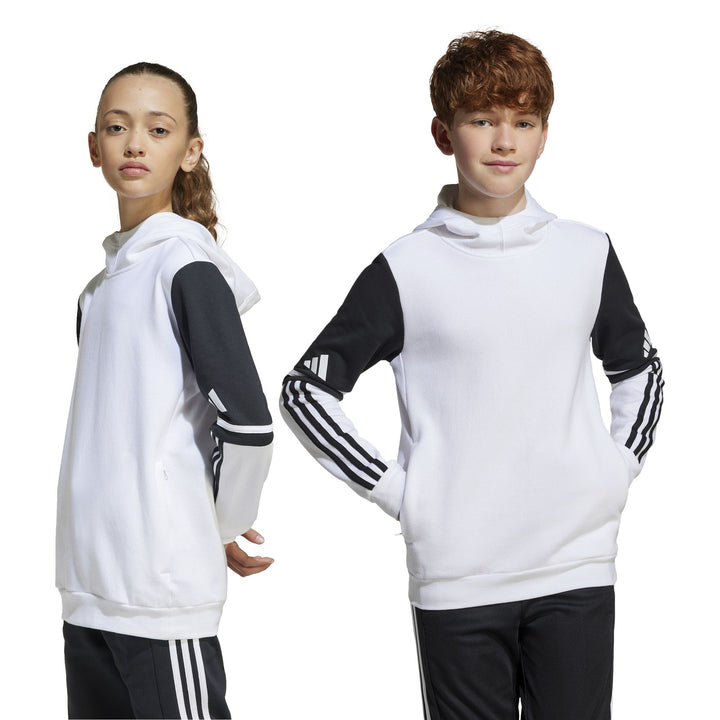 adidas Squadra 25 Sw Hood Y Kinder - white