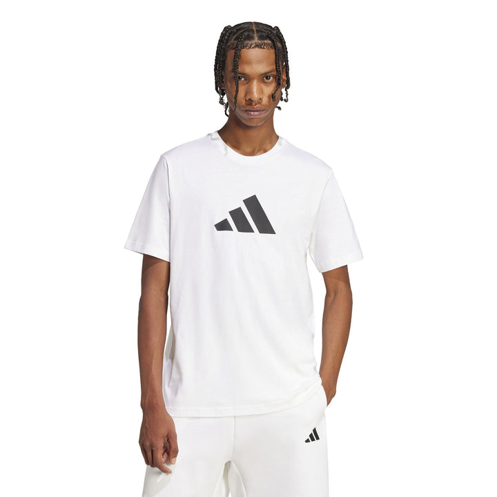 adidas M Fi 3Bar Tee - white