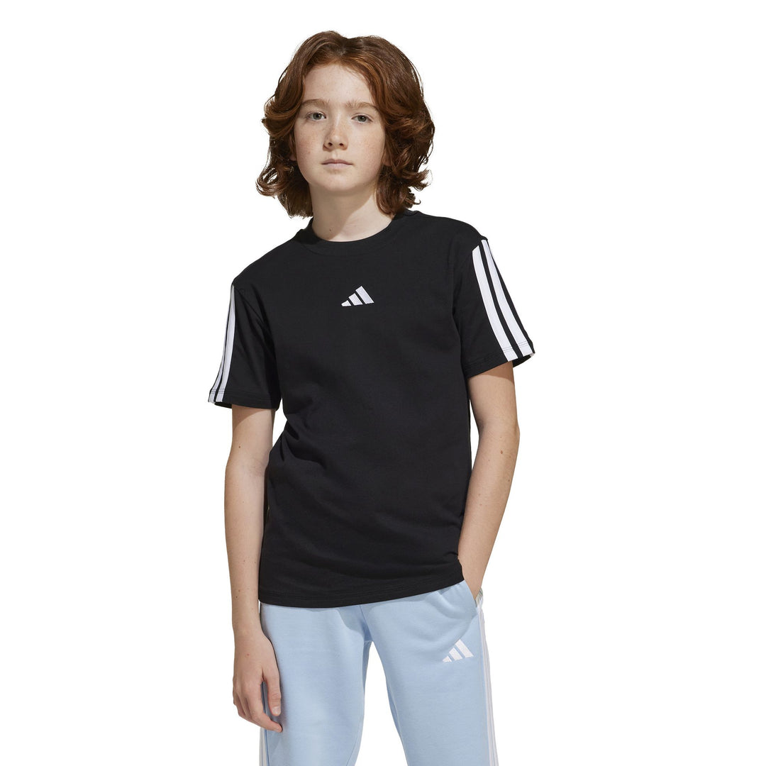 adidas J 3S Tee 160 - black/white
