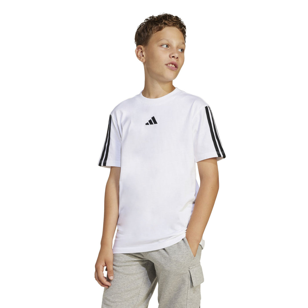 adidas J 3S Tee 160 - white/black