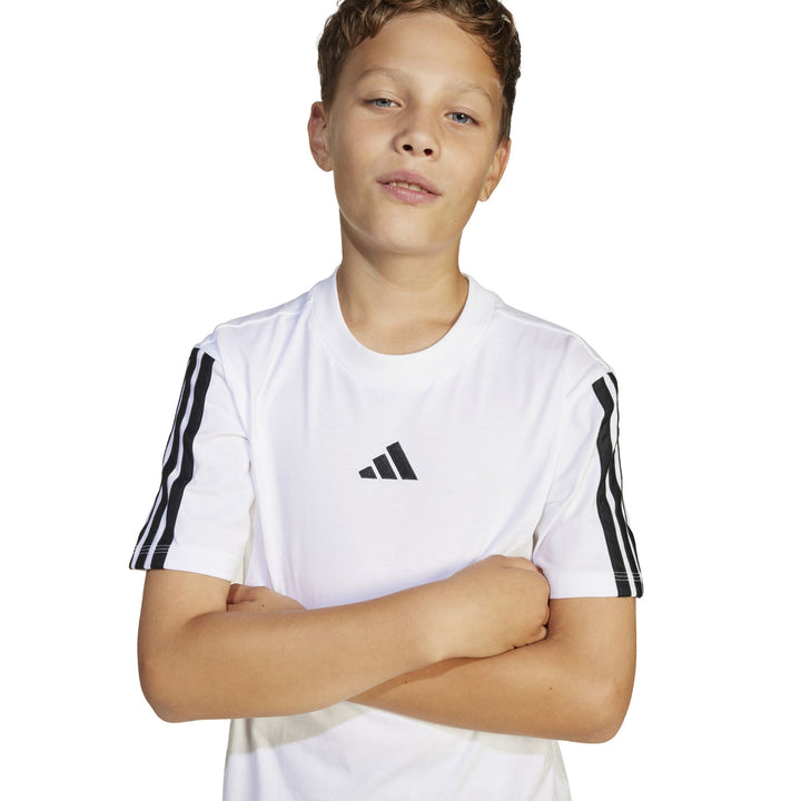 adidas J 3S Tee 160 - white/black