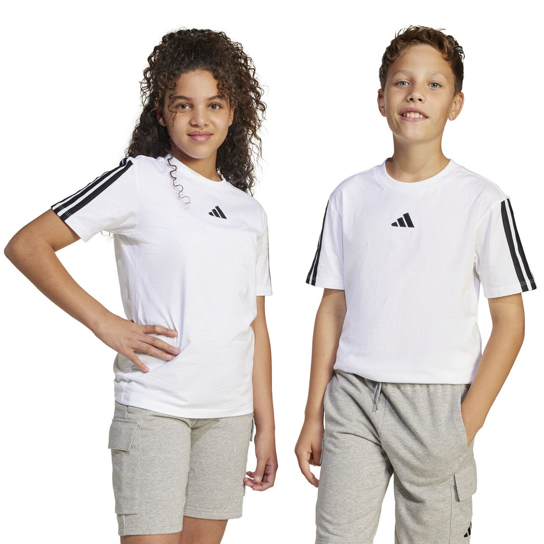 adidas J 3S Tee 160 - white/black