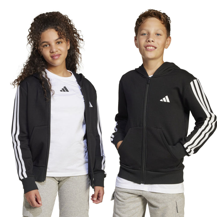 adidas J 3S Fl Fz Hd Kapuzenjacke