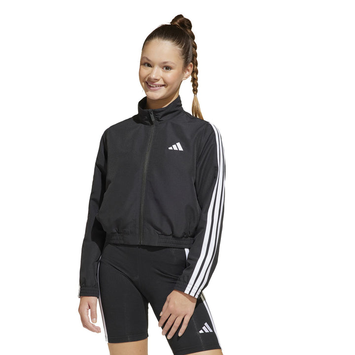 adidas Jg 3S Wv T Jacke - black/white