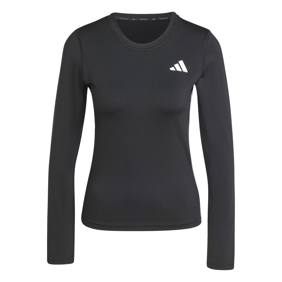 adidas Te 3S Ls - black/white