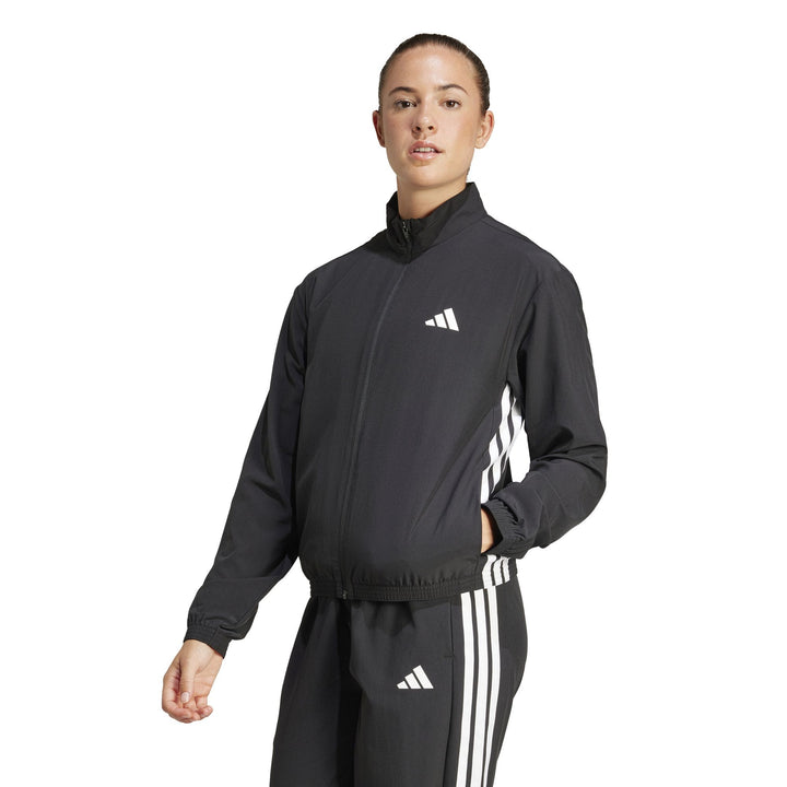 adidas Te 3S Woven Jacke - black/white