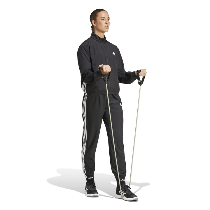 adidas Te 3S Woven Jacke - black/white