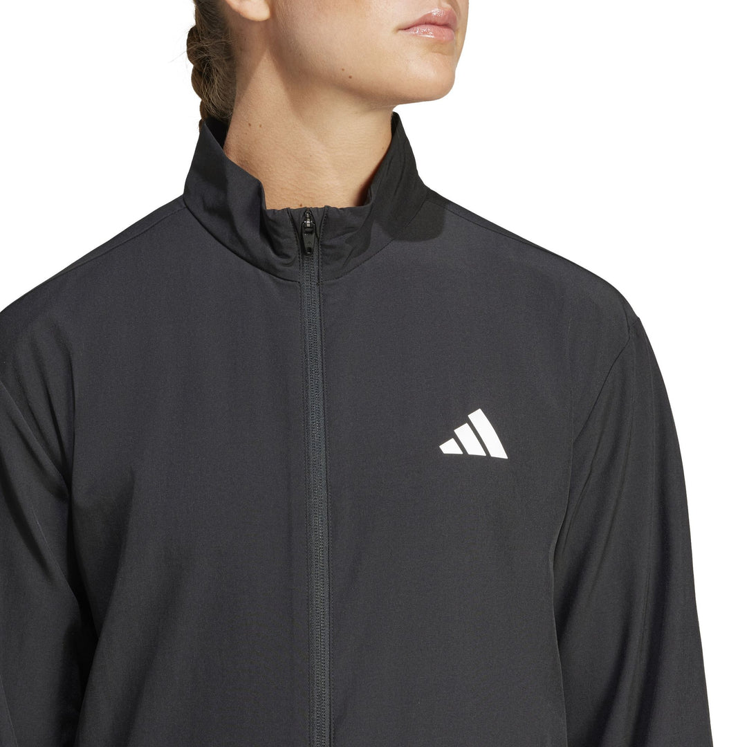 adidas Te 3S Woven Jacke - black/white