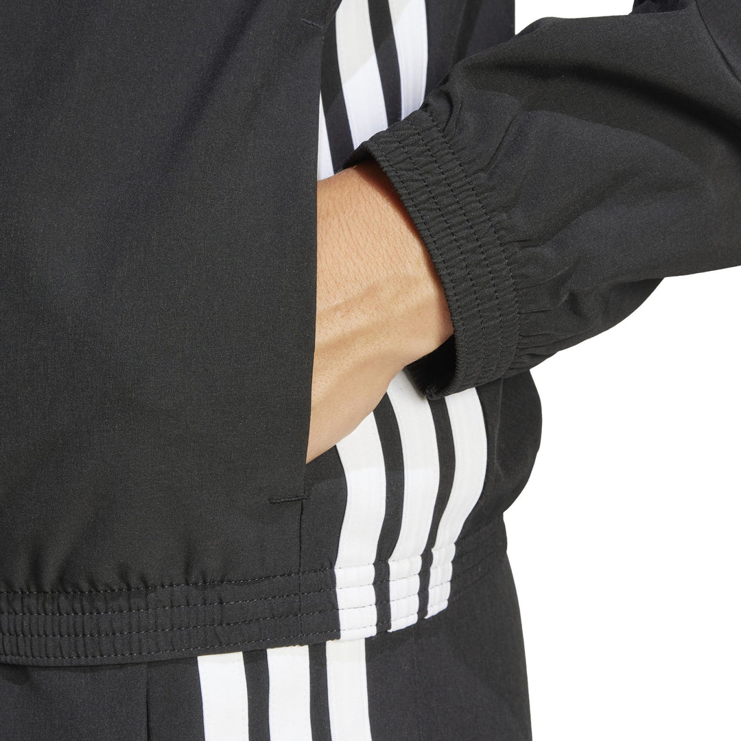 adidas Te 3S Woven Jacke - black/white