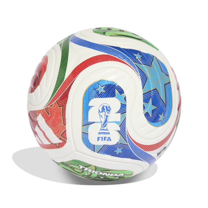 adidas Ball Trionda Fußball Weltmeisterschaft 2026 World Cup Pro Ball - white/solblu/hirere/f