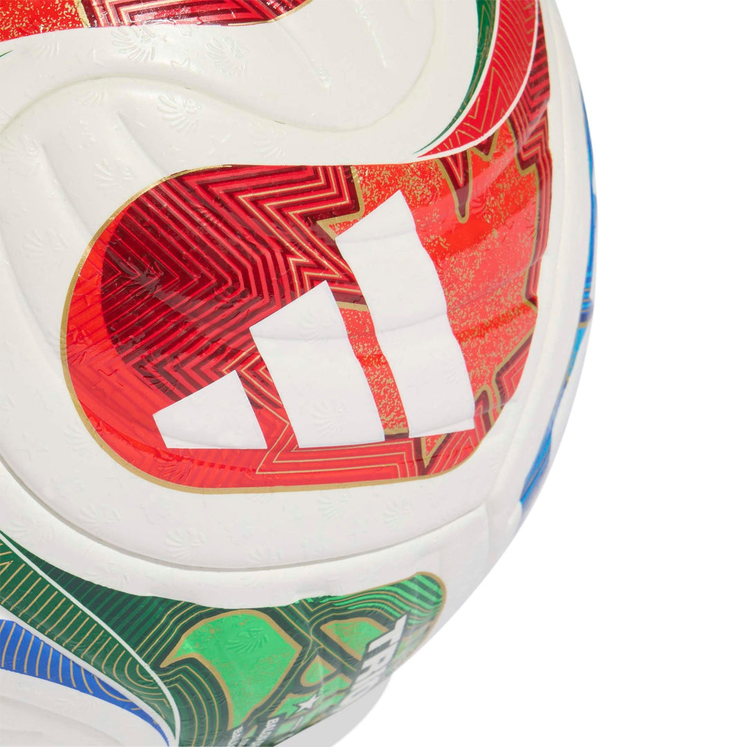 adidas Ball Trionda Fußball Weltmeisterschaft 2026 World Cup Pro Ball - white/solblu/hirere/f