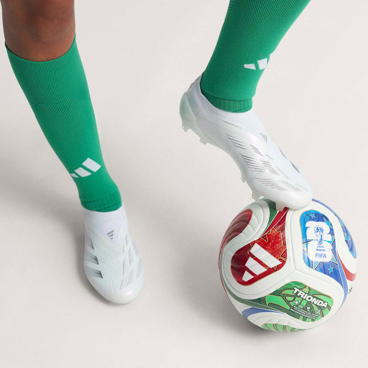 adidas Ball Trionda Fußball Weltmeisterschaft 2026 World Cup Pro Ball - white/solblu/hirere/f