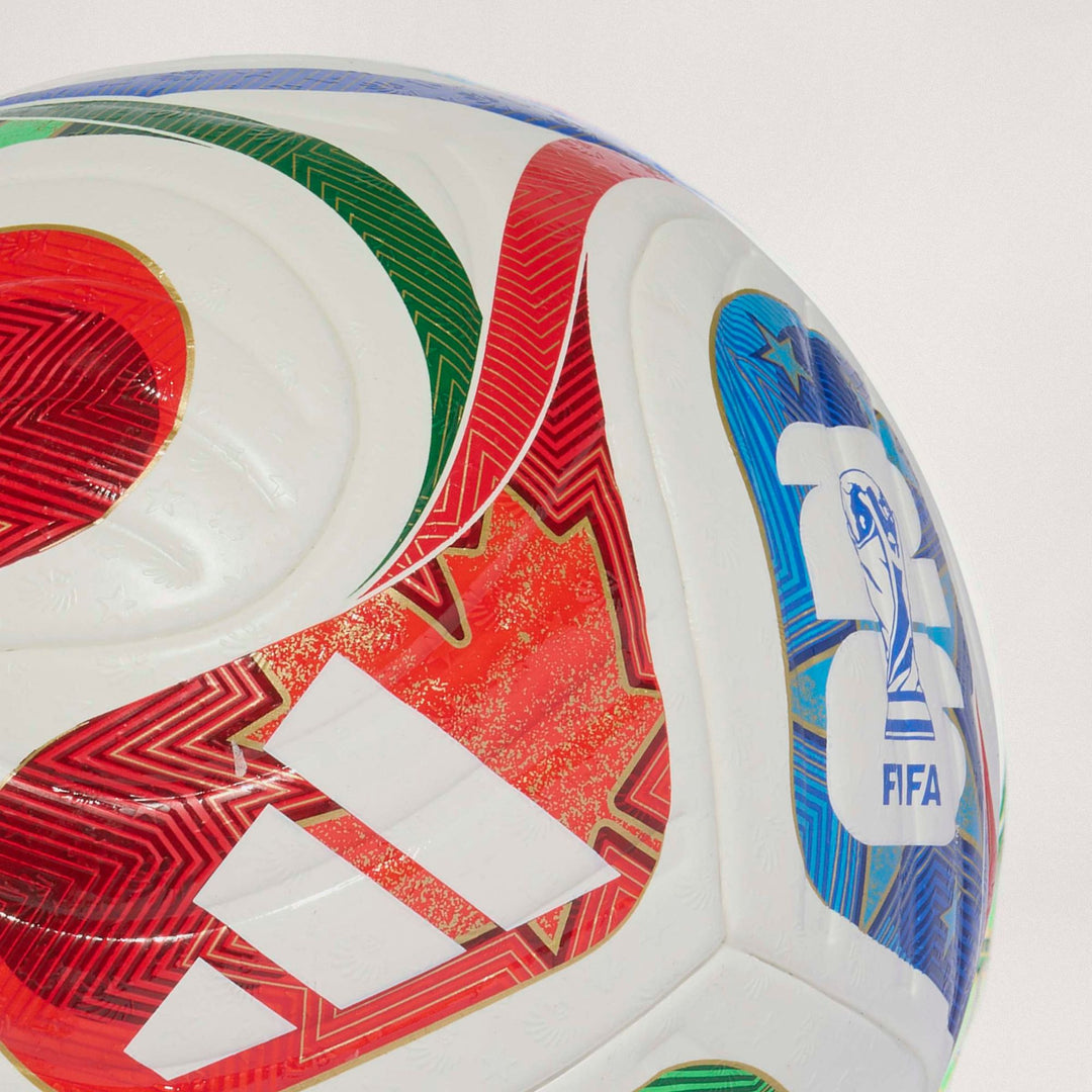 adidas Ball Trionda Fußball Weltmeisterschaft 2026 World Cup Pro Ball - white/solblu/hirere/f
