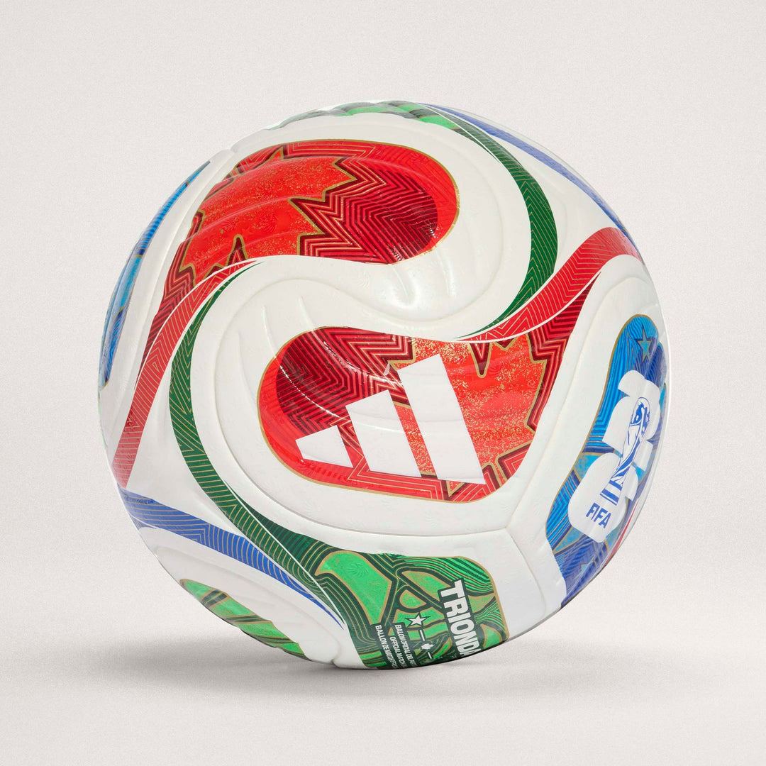 adidas Ball Trionda Fußball Weltmeisterschaft 2026 World Cup Pro Ball - white/solblu/hirere/f