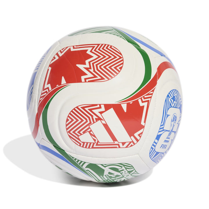 adidas Ball Trionda Fußball Weltmeisterschaft 2026 World Cup Club Ball - white/vivred/globlu/g