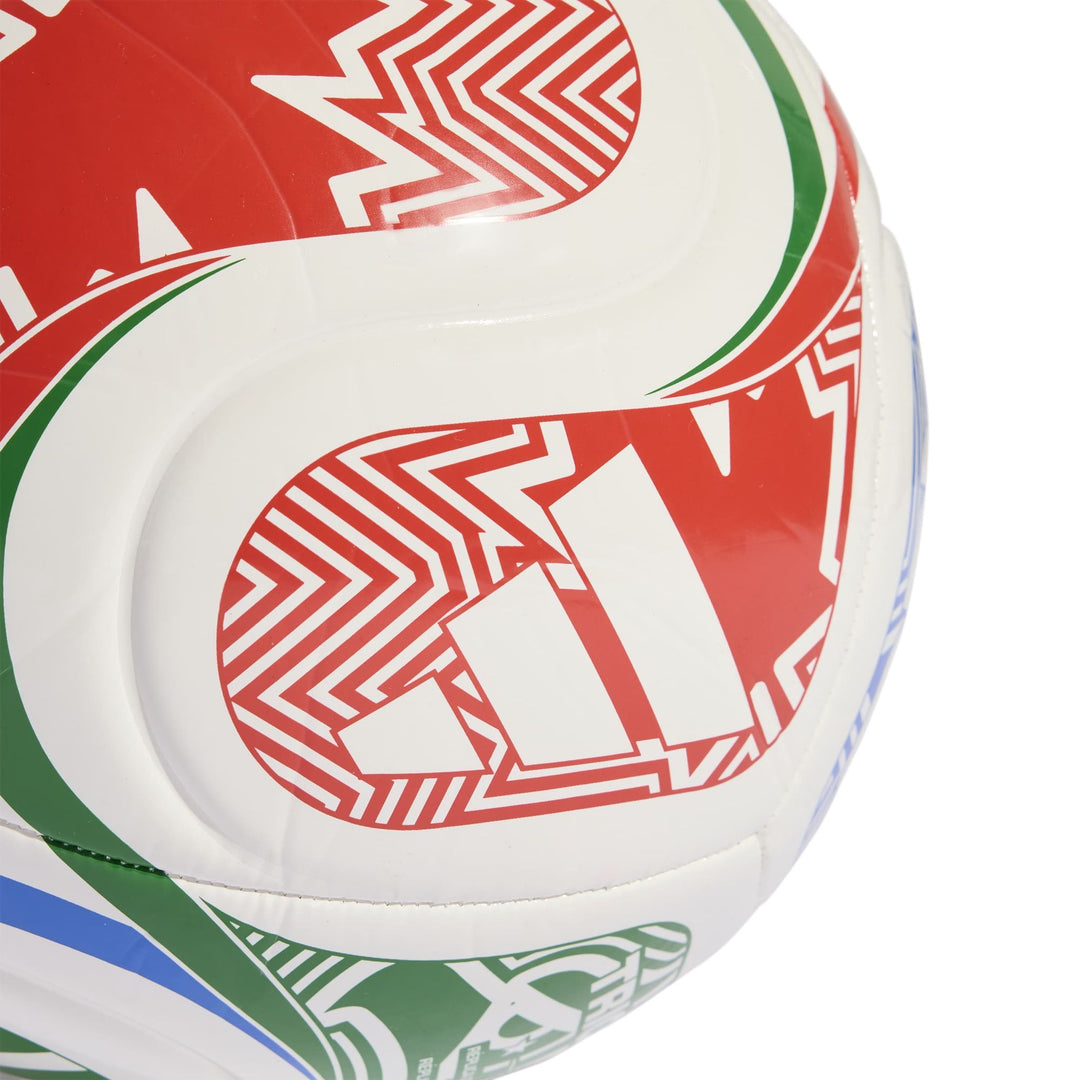 adidas Ball Trionda Fußball Weltmeisterschaft 2026 World Cup Club Ball - white/vivred/globlu/g