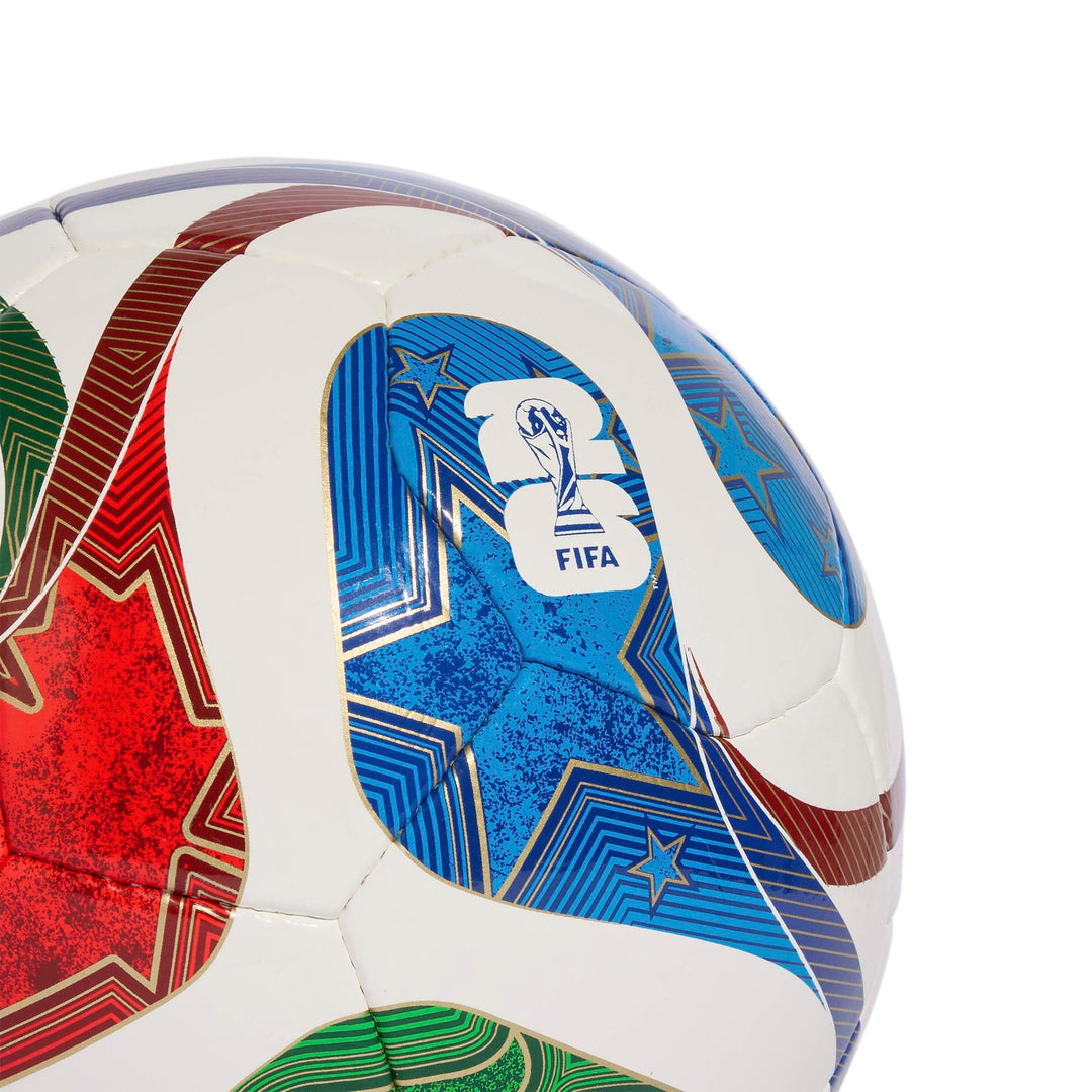 adidas Ball Trionda Fußball Weltmeisterschaft 2026 World Cup Pro Sala - white/royblu/solblu/p