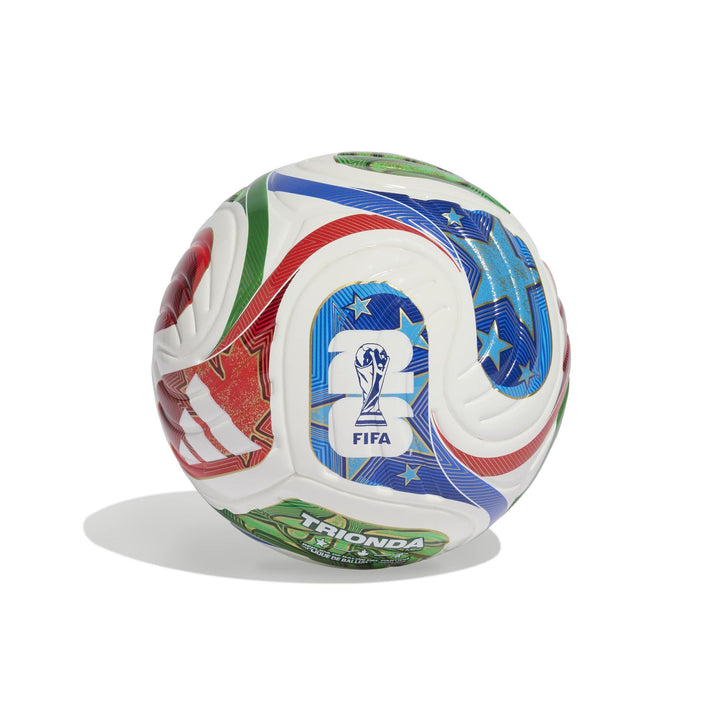 adidas Ball Trionda Fußball Weltmeisterschaft 2026 World Cup Mini - white/royblu/solblu/p