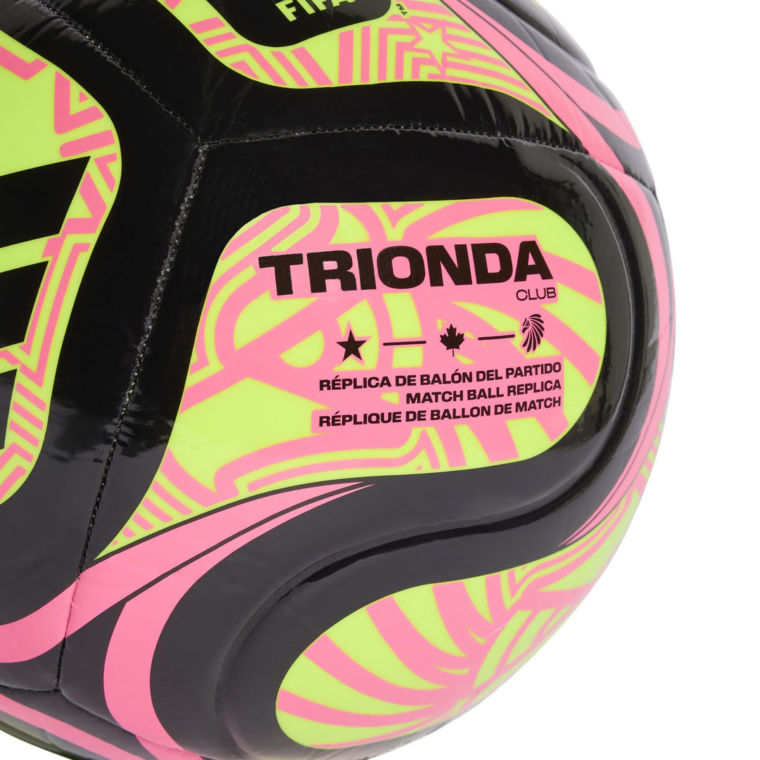 adidas Ball Trionda Fußball Weltmeisterschaft 2026 World Cup CLB - black/luclem/lucpnk
