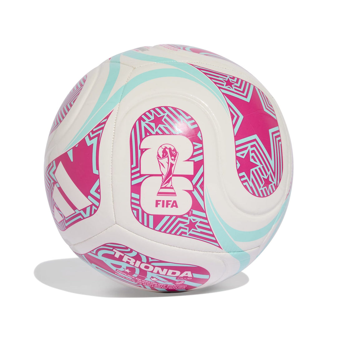 adidas Ball Trionda Fußball Weltmeisterschaft 2026 World Cup CLB - white/flaaqu/shopnk