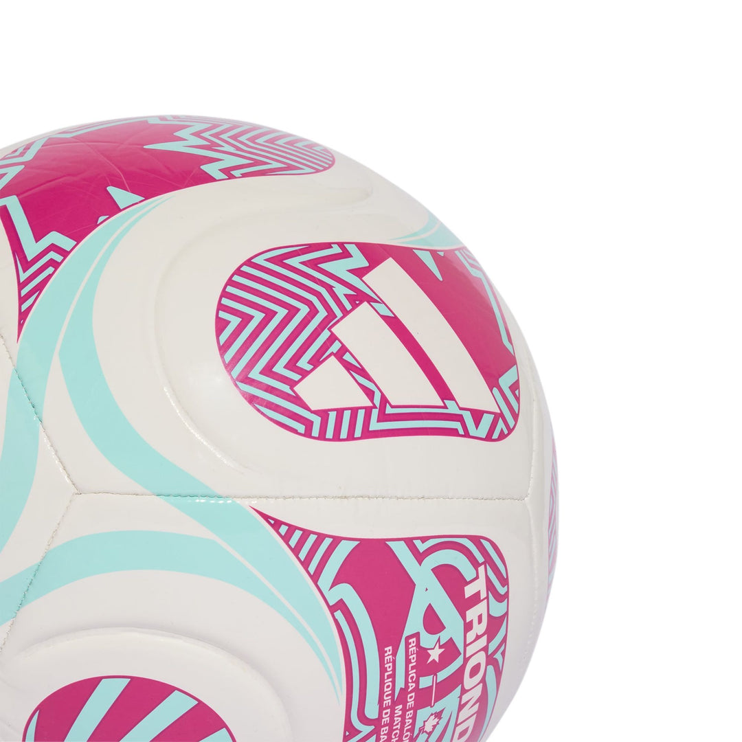 adidas Ball Trionda Fußball Weltmeisterschaft 2026 World Cup CLB - white/flaaqu/shopnk