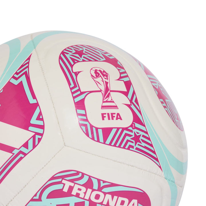 adidas Ball Trionda Fußball Weltmeisterschaft 2026 World Cup CLB - white/flaaqu/shopnk