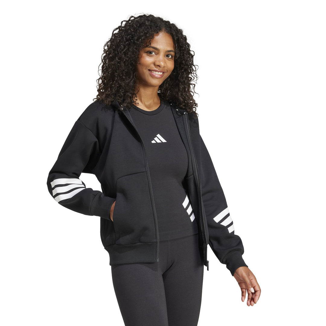 adidas W Fi 3S Fz Hd - black