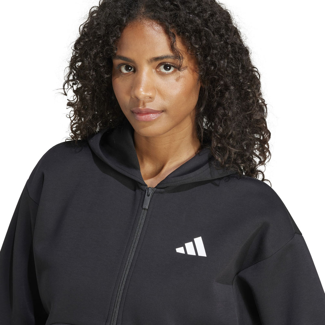 adidas W Fi 3S Fz Hd - black