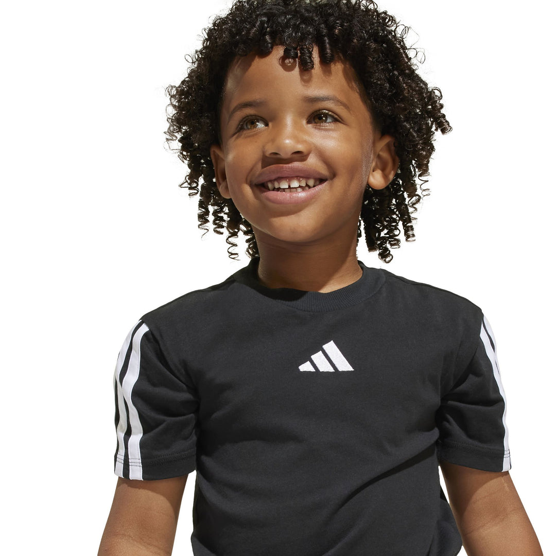 adidas Lk 3S Tee 160 - black/white