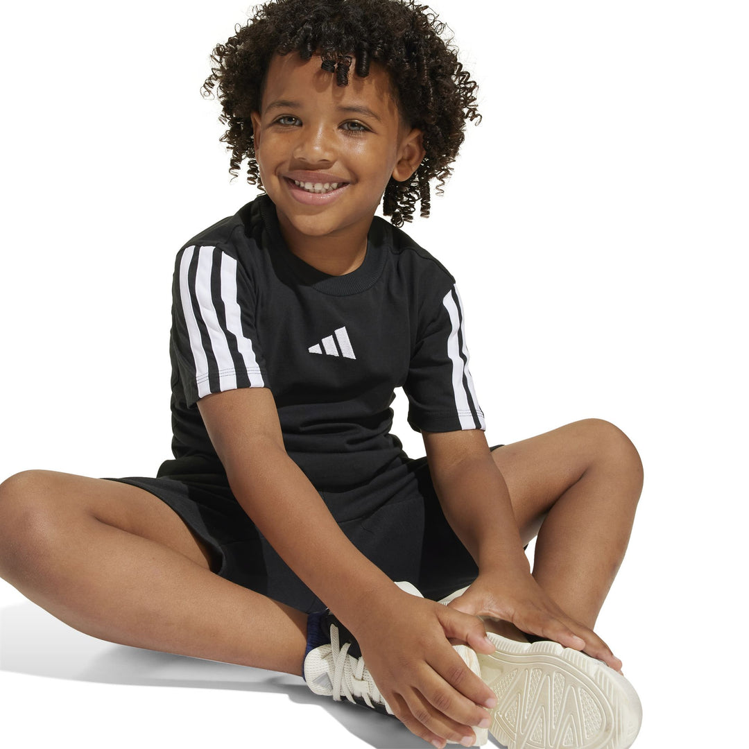 adidas Lk 3S Tee 160 - black/white