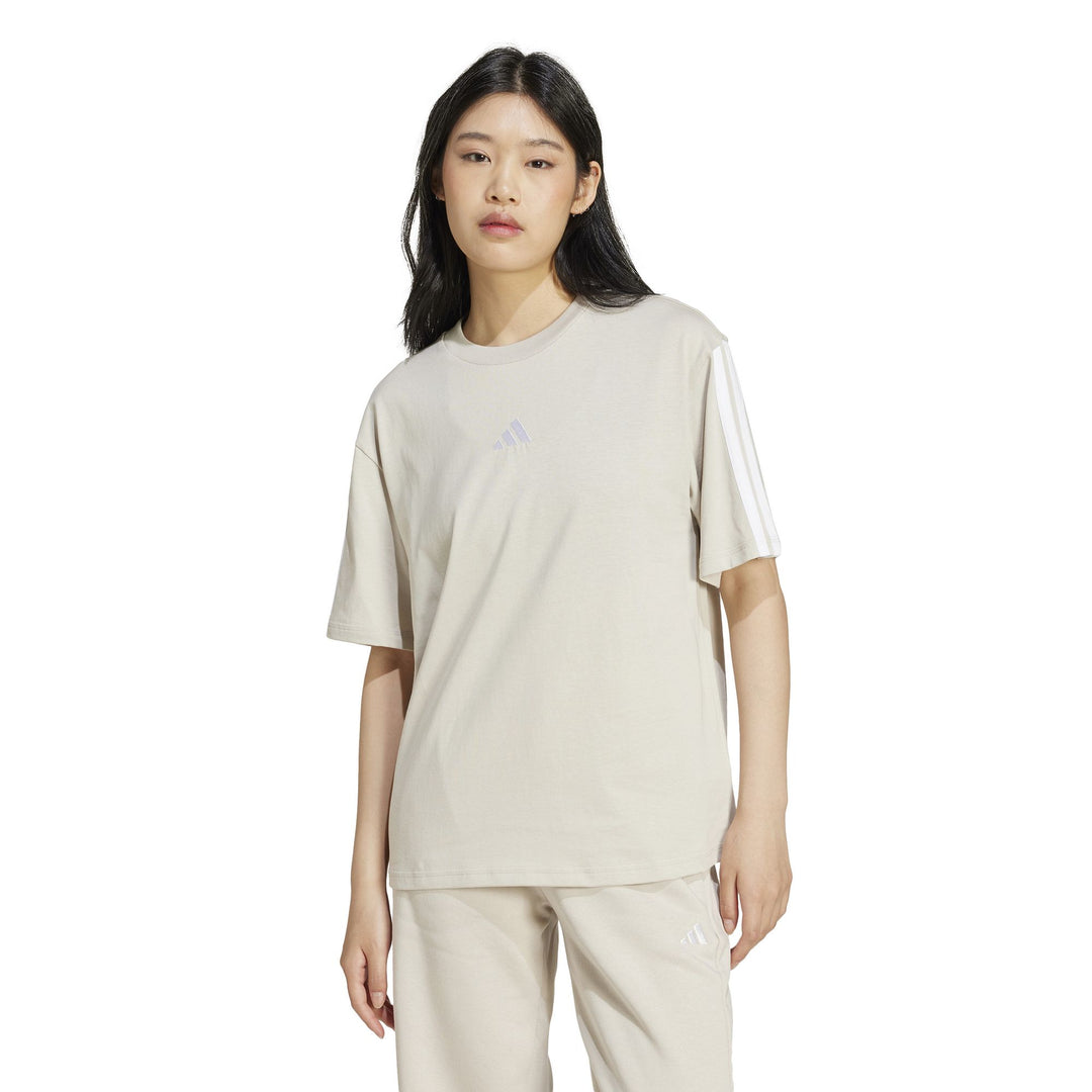 adidas W 3S Sj Bf T - wonalu/white