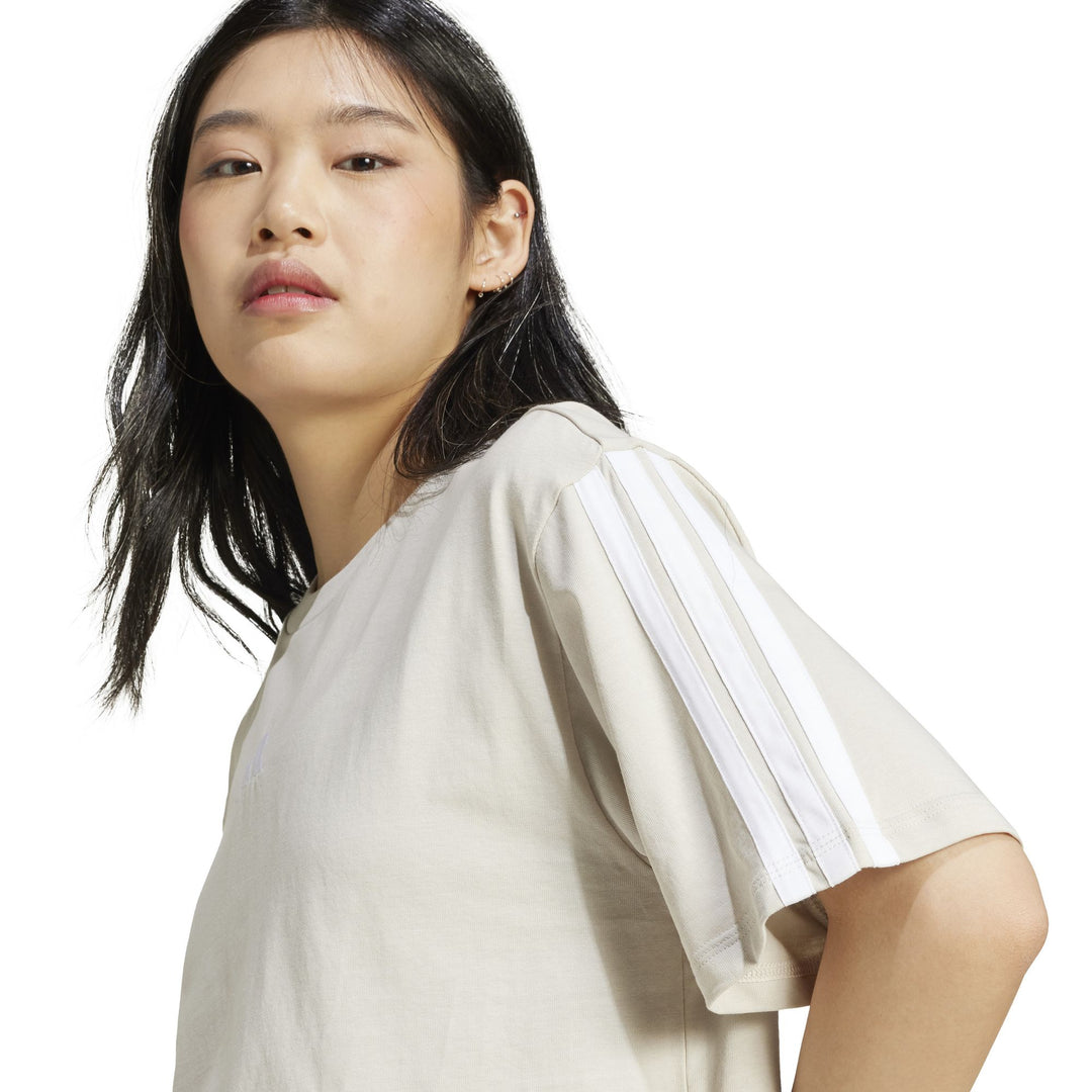 adidas W 3S Sj Bf T - wonalu/white