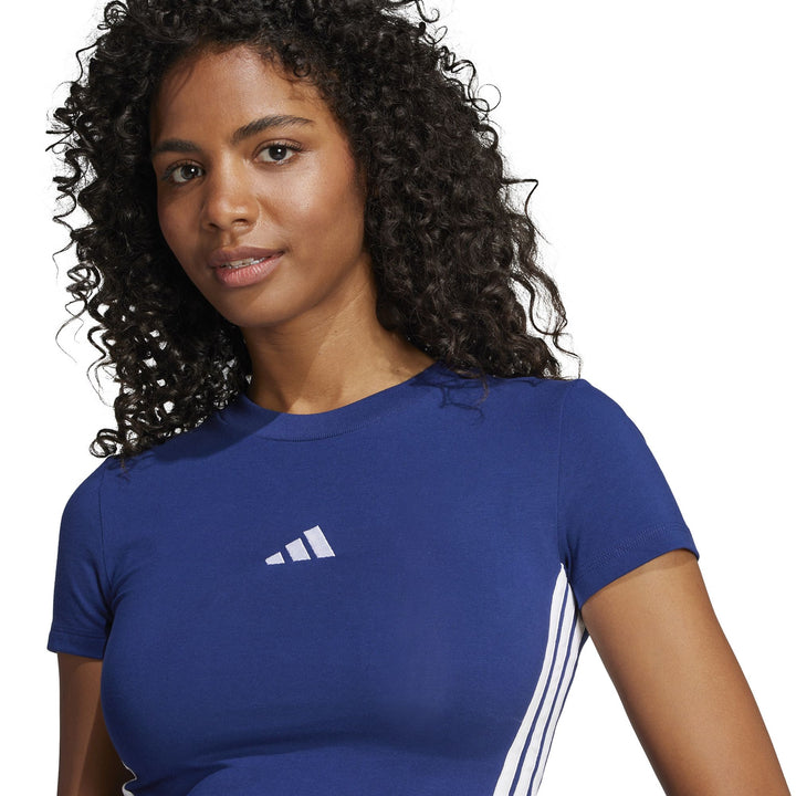 adidas W 3S Sj Baby T - dkblue/white